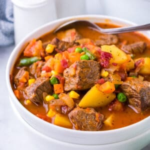 easy vegetable beef soup