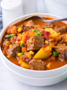 easy vegetable beef soup
