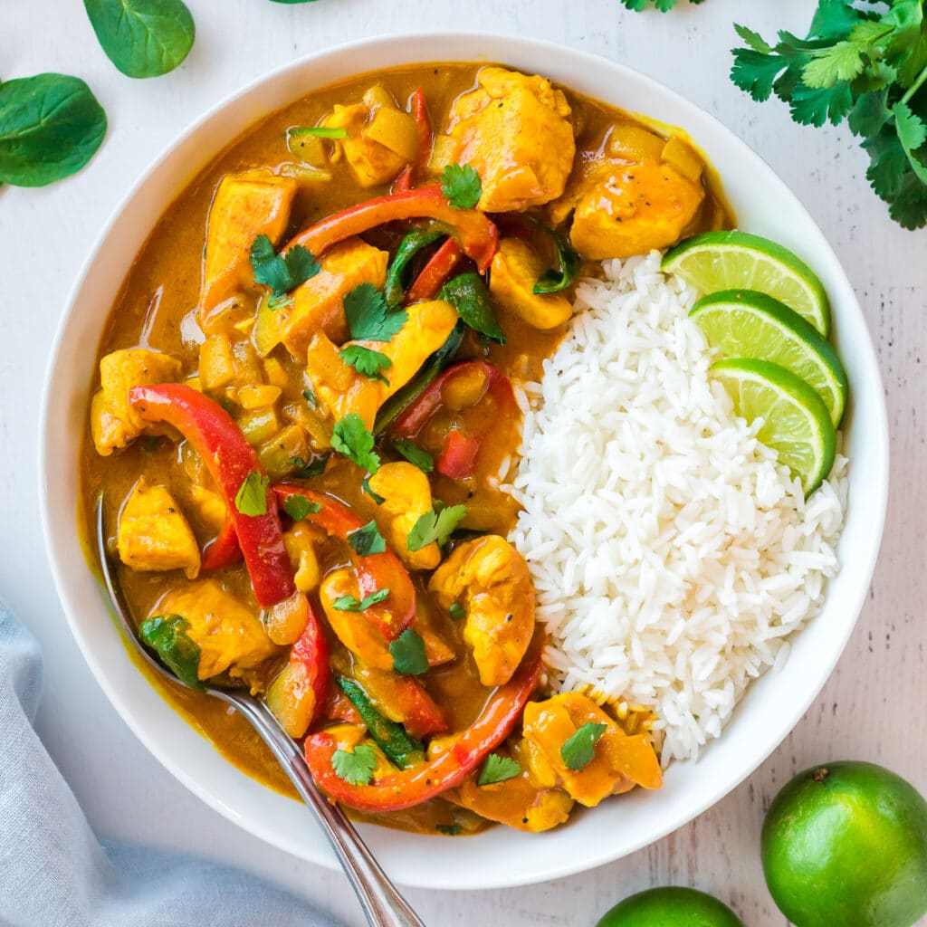 coconut chicken curry