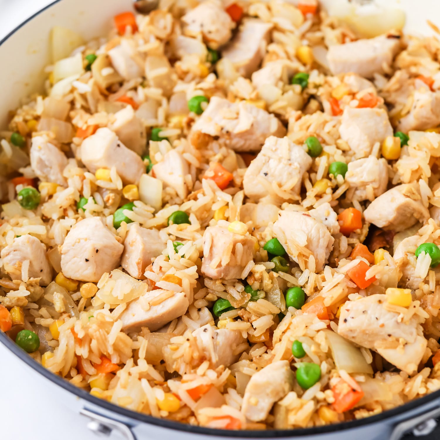 better than takeout chicken fried rice