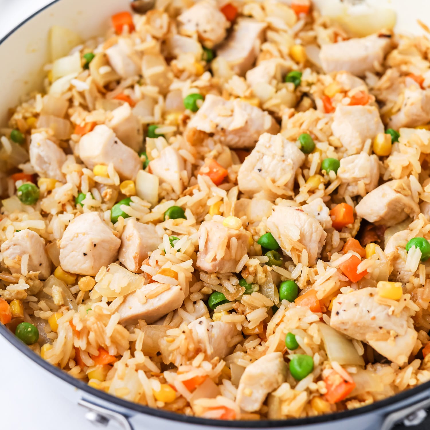 better than takeout chicken fried rice