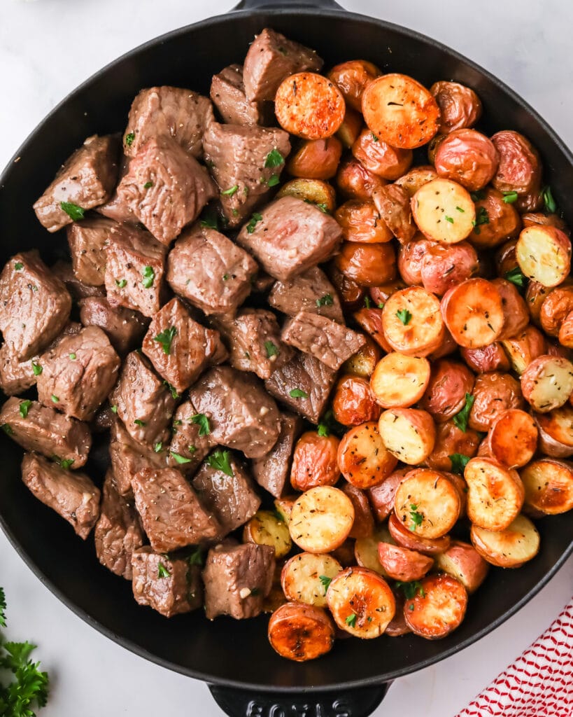 garlic butter steak bites