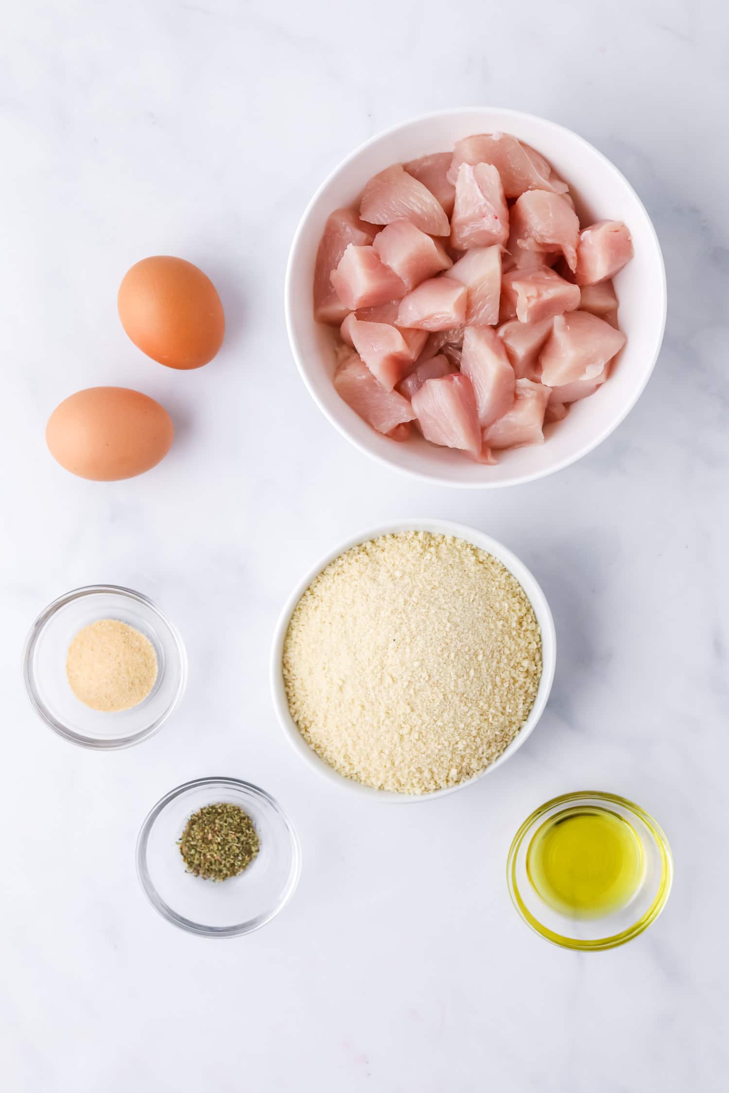 homemade chicken nuggets ingredients