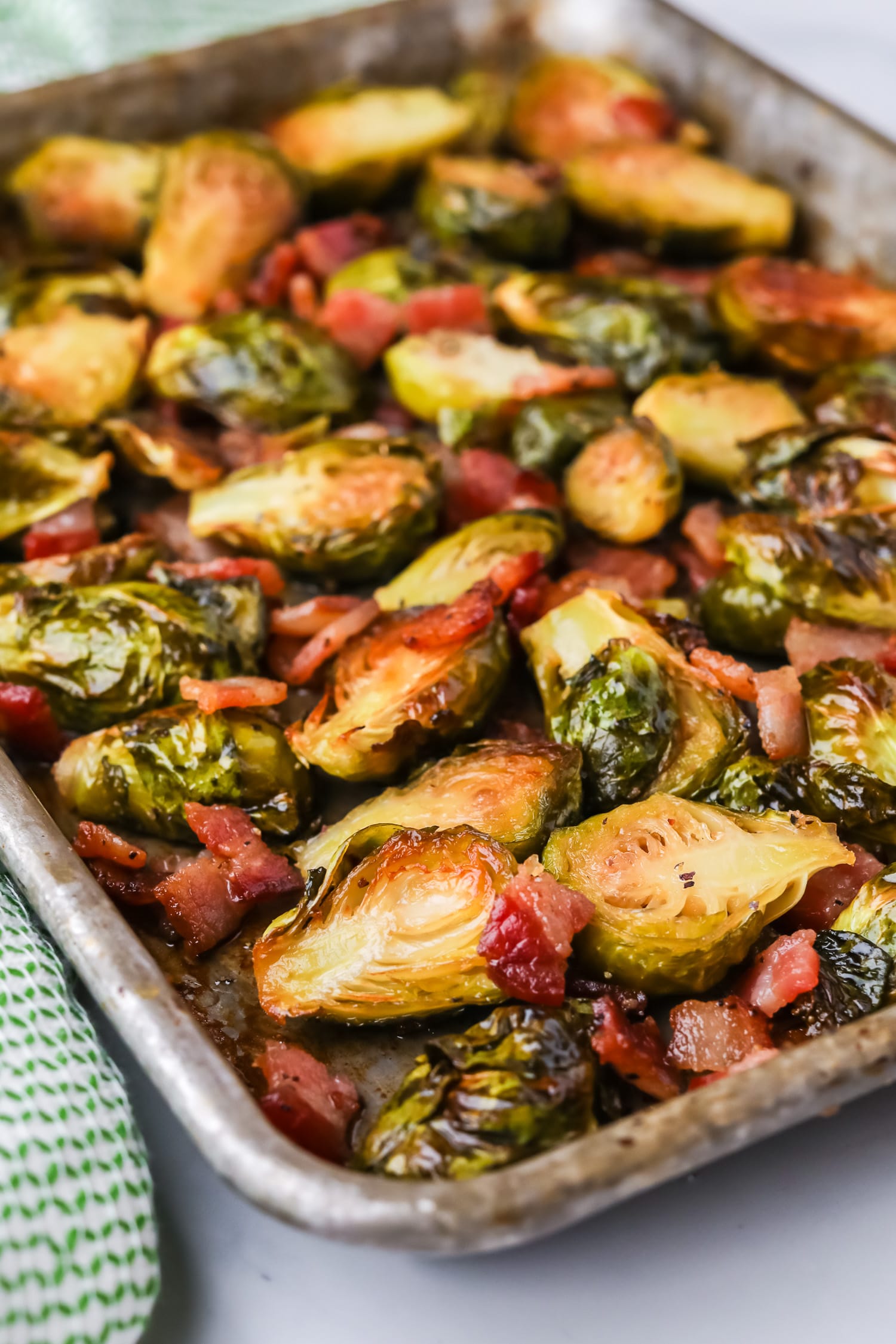 maple bacon brussels sprouts
