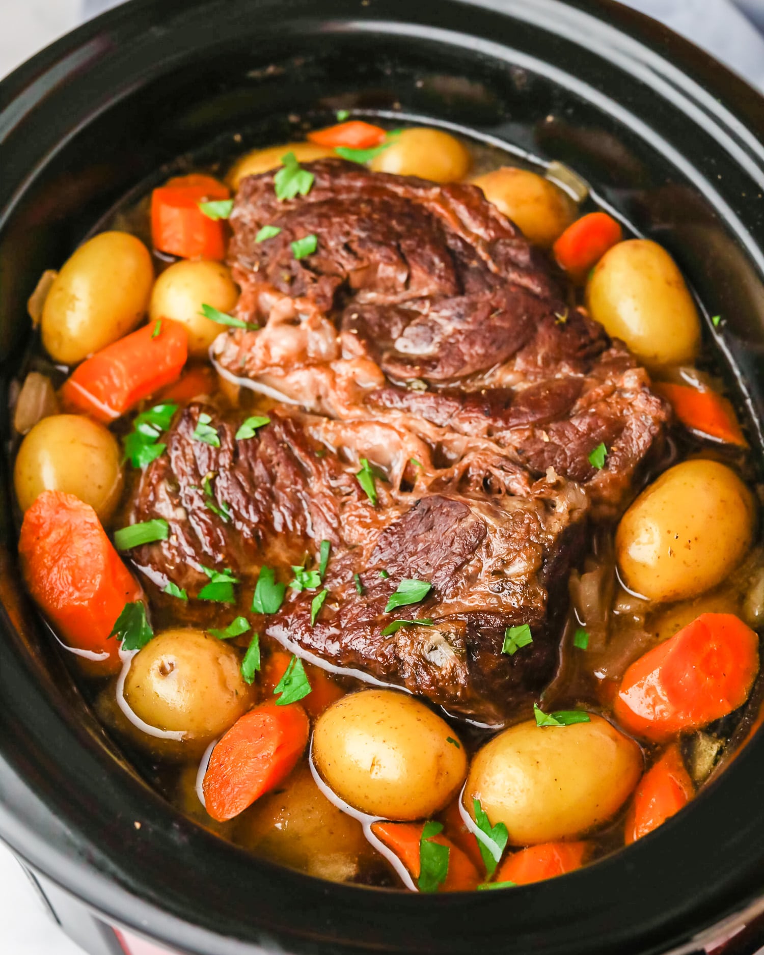 easy slow cooker pot roast