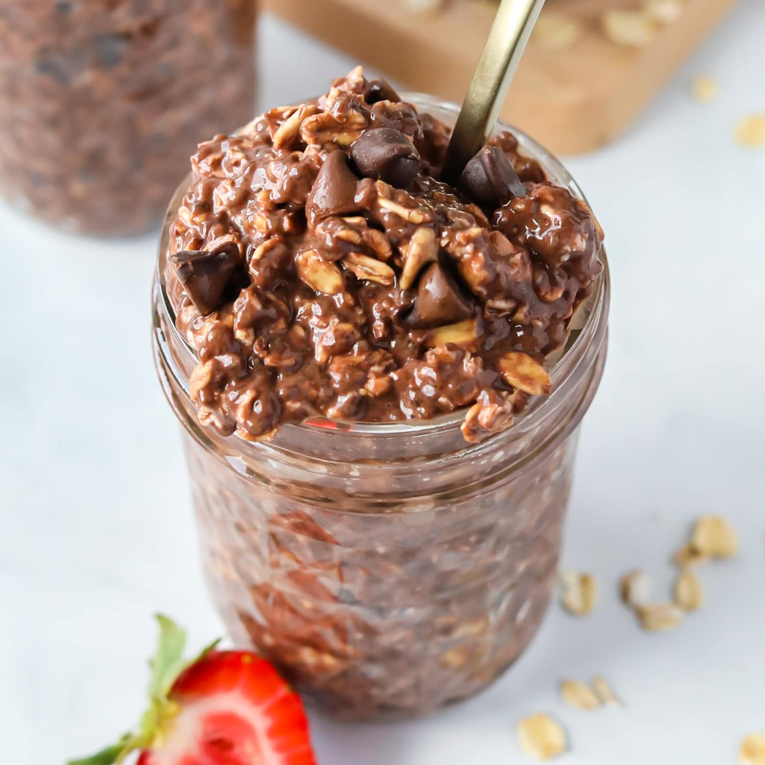 Double Chocolate Overnight Oats - Budget Bytes