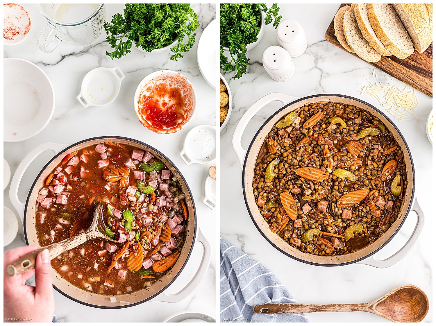 how to cook lentil stew