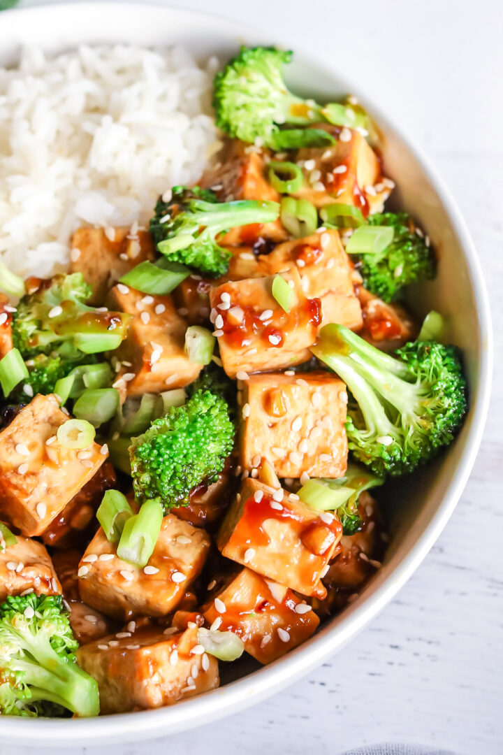 Teriyaki Tofu Stir Fry with Broccoli 30 Minute Recipe! | Easy Vegan