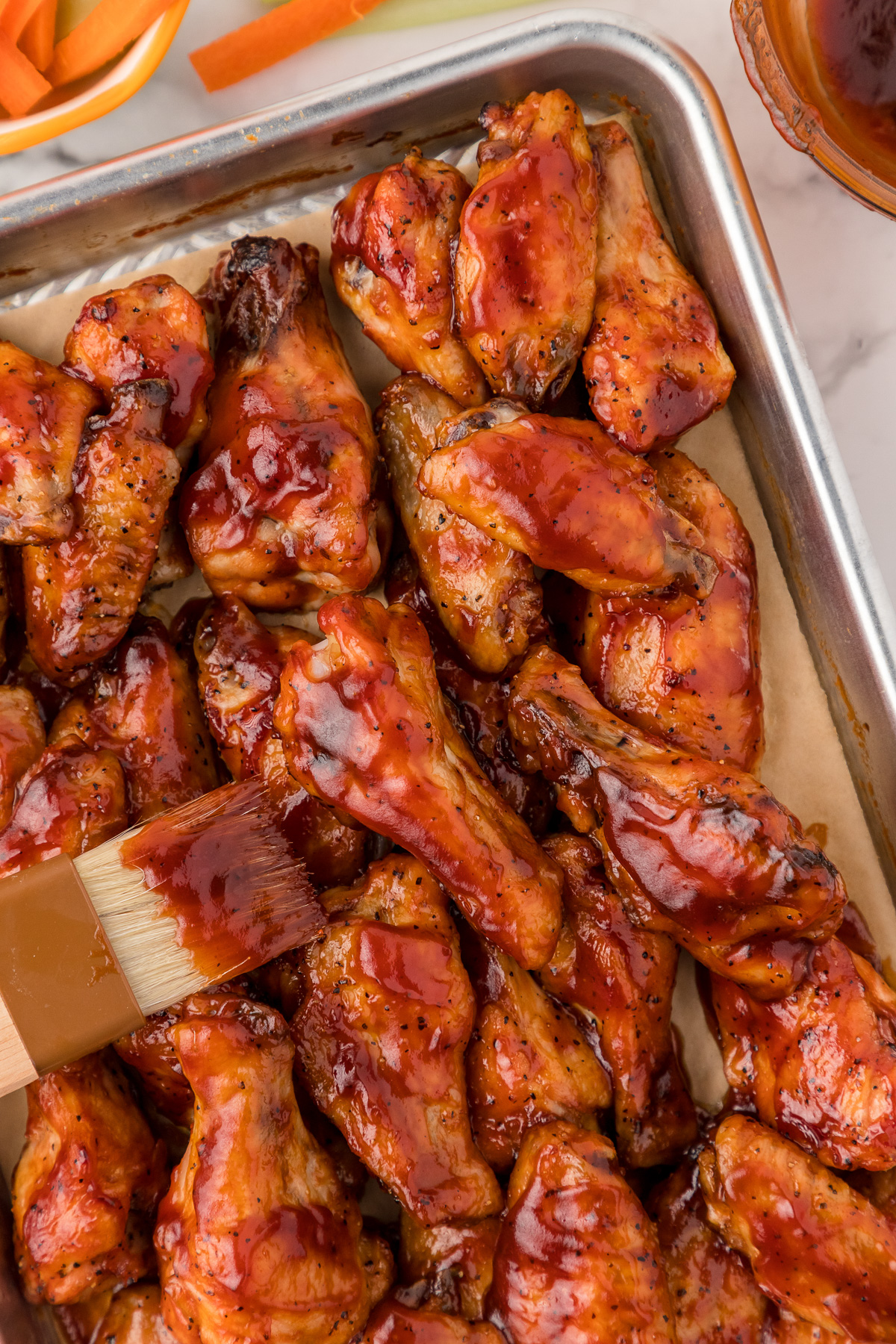 BBQ chicken wings