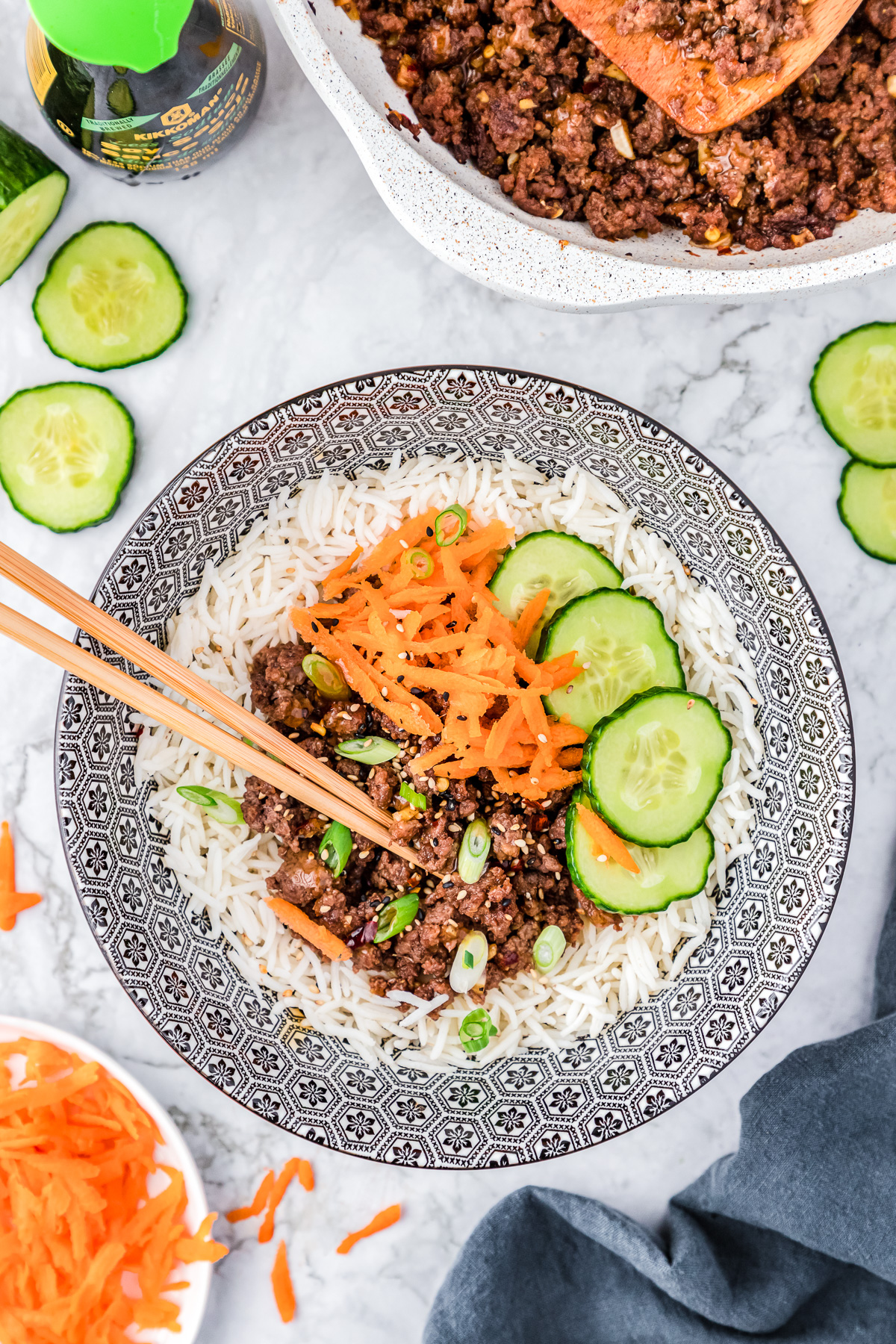 korean beef bowls