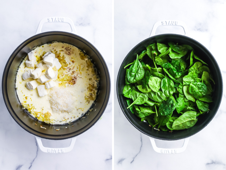 Easy Creamed Spinach (with Fresh Spinach)