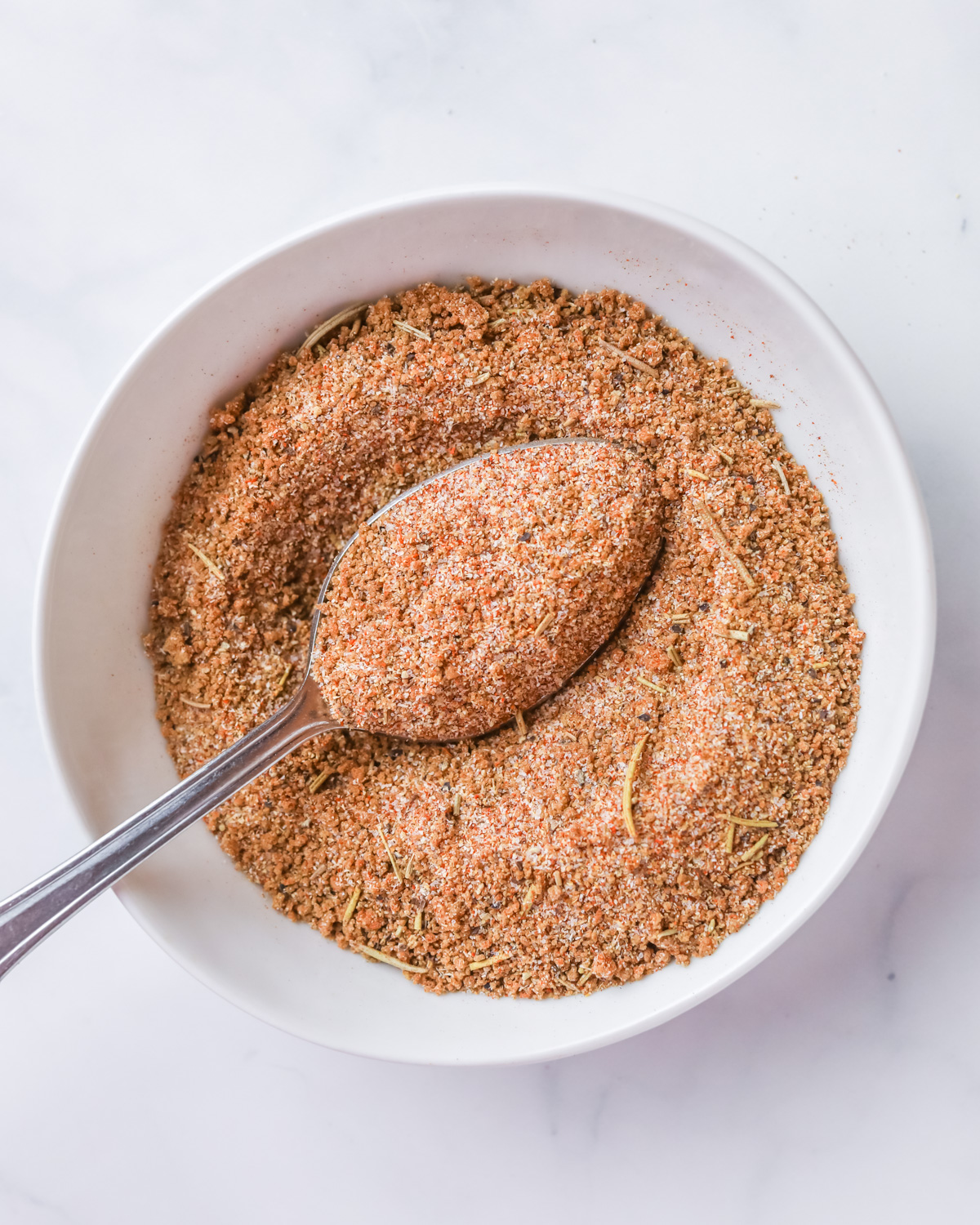 Turkey seasoning in bowl.