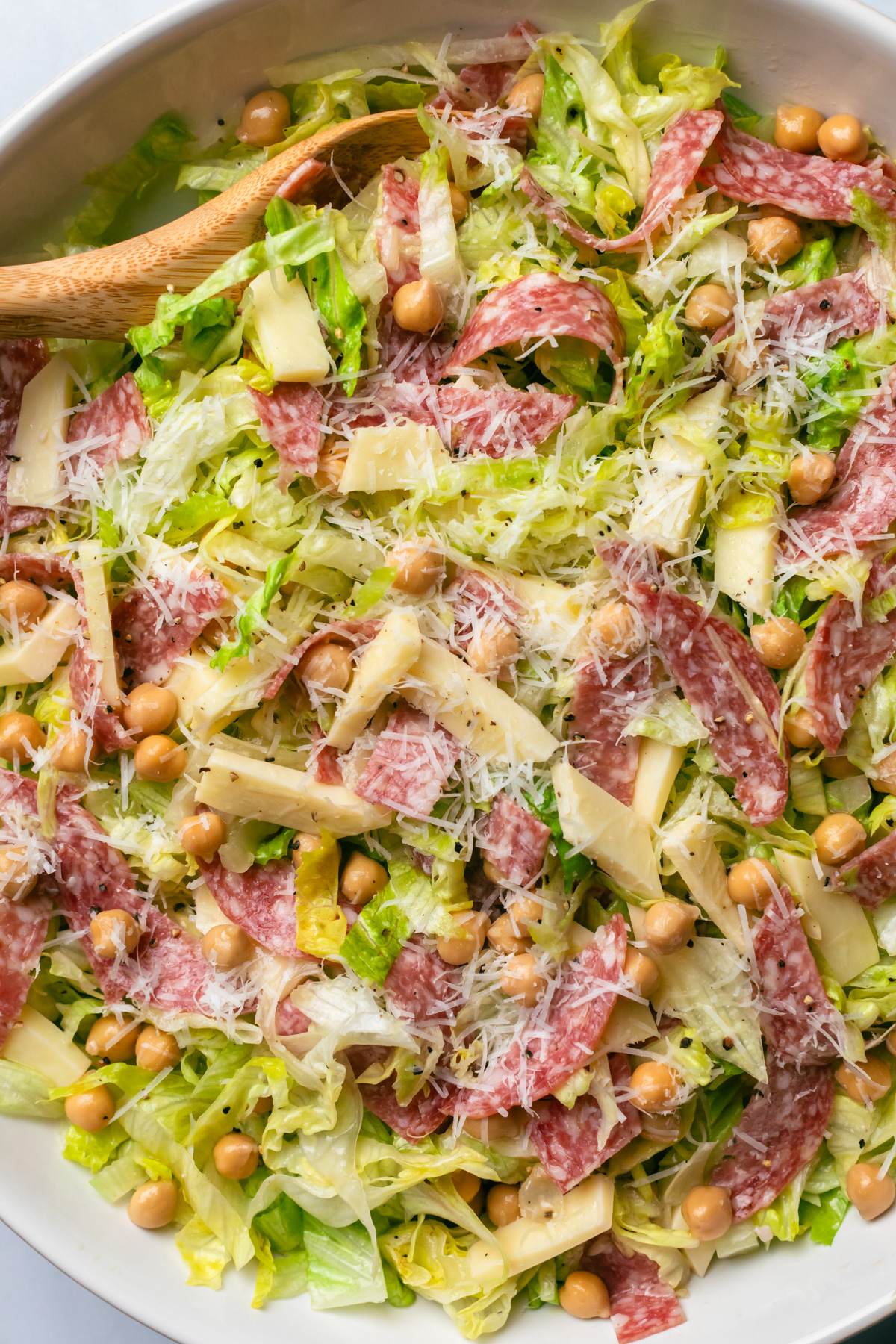 La Scala Chopped Salad in bowl.